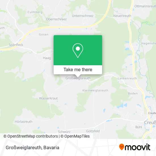 Карта Großweiglareuth