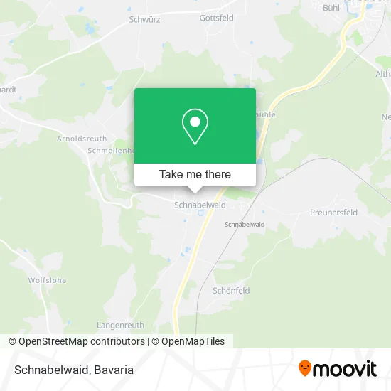 Карта Schnabelwaid