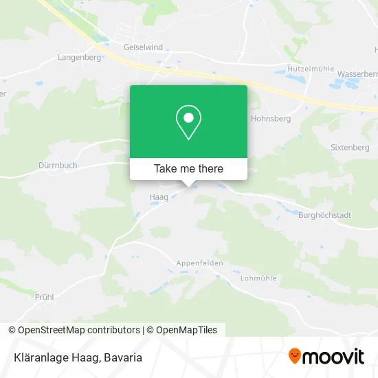 Карта Kläranlage Haag
