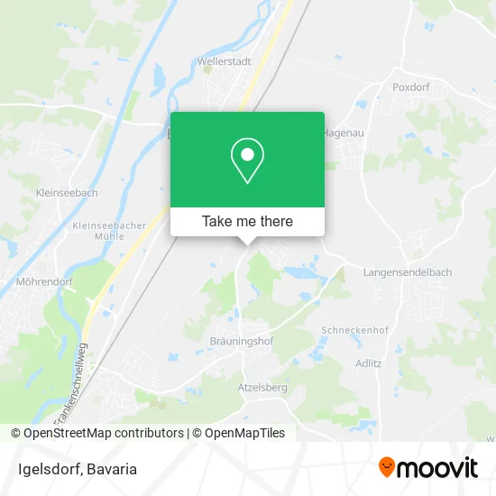 Карта Igelsdorf