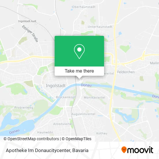 Карта Apotheke Im Donaucitycenter