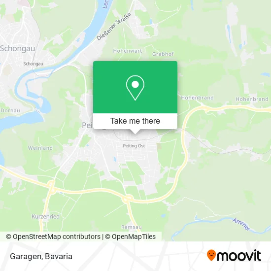 Карта Garagen