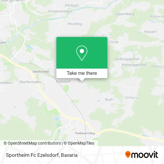 Карта Sportheim Fc Ezelsdorf