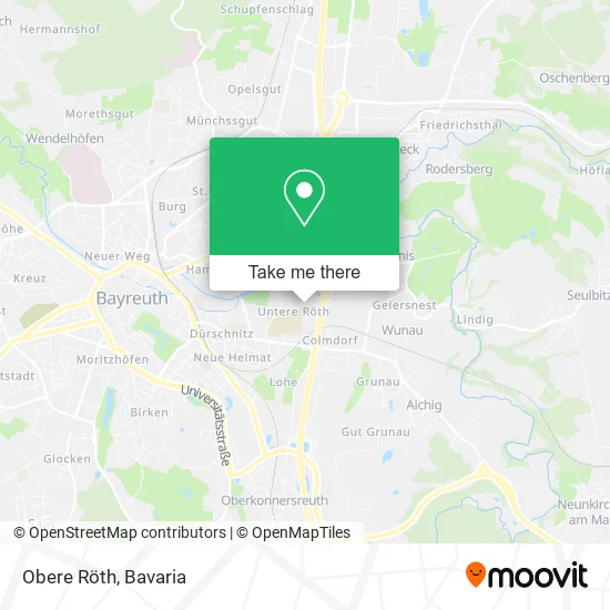 Карта Obere Röth