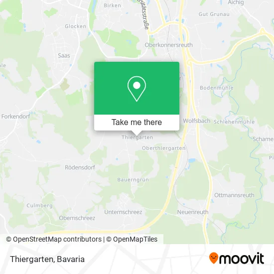 Карта Thiergarten