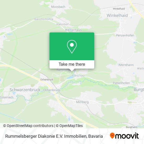 Rummelsberger Diakonie E.V. Immobilien map