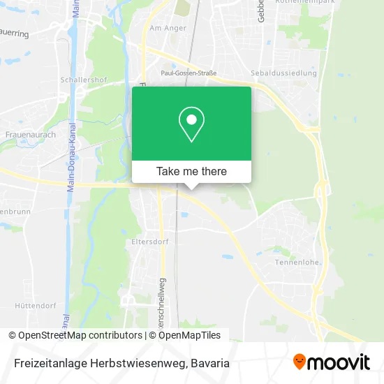 Карта Freizeitanlage Herbstwiesenweg