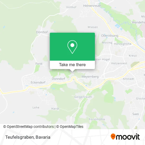 Карта Teufelsgraben