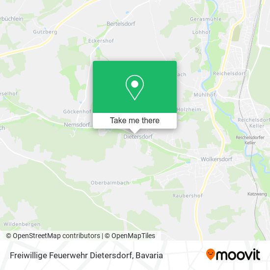 Freiwillige Feuerwehr Dietersdorf map