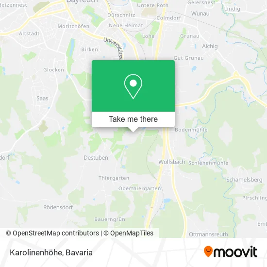 Карта Karolinenhöhe