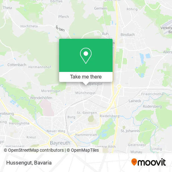 Карта Hussengut