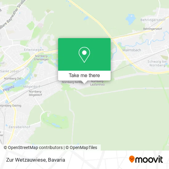Карта Zur Wetzauwiese