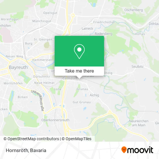 Карта Hornsröth