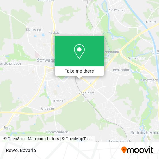 Rewe map