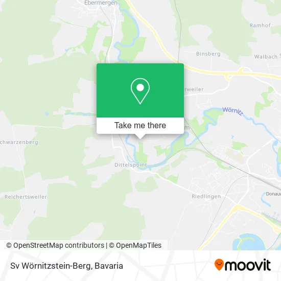 Карта Sv Wörnitzstein-Berg