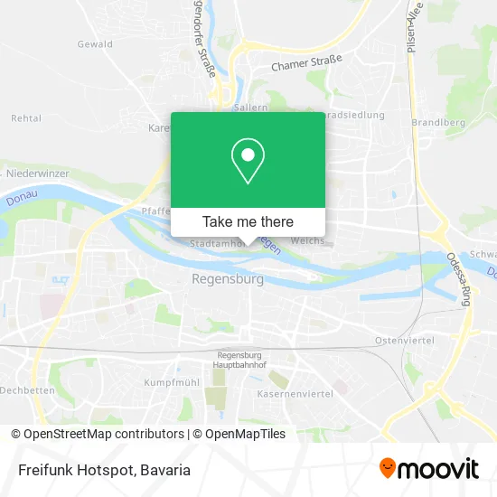 Карта Freifunk Hotspot