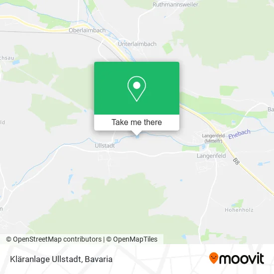 Карта Kläranlage Ullstadt