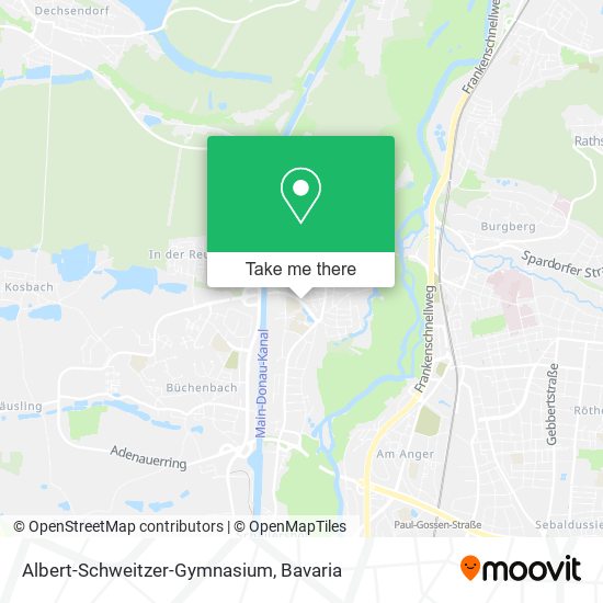 Albert-Schweitzer-Gymnasium map