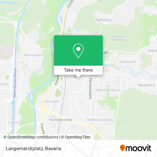 Карта Langemarckplatz