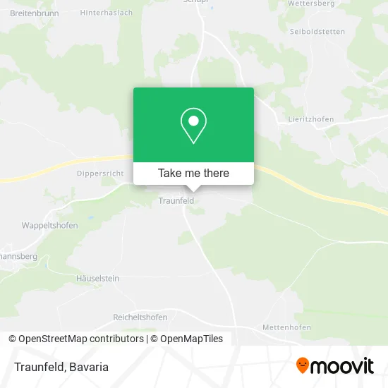Карта Traunfeld