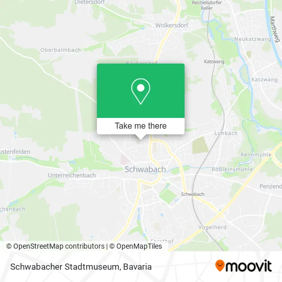 Schwabacher Stadtmuseum map