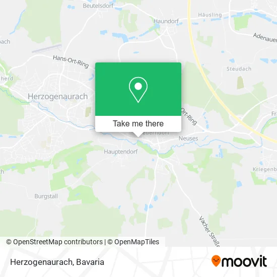 Карта Herzogenaurach