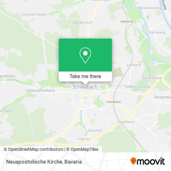 Neuapostolische Kirche map