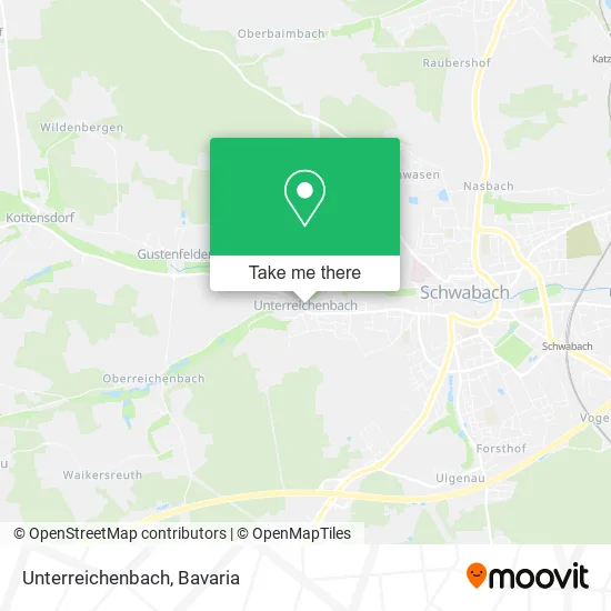 Карта Unterreichenbach