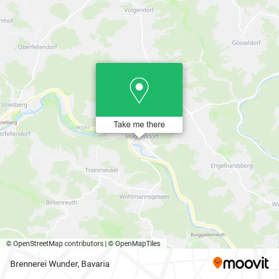 Карта Brennerei Wunder