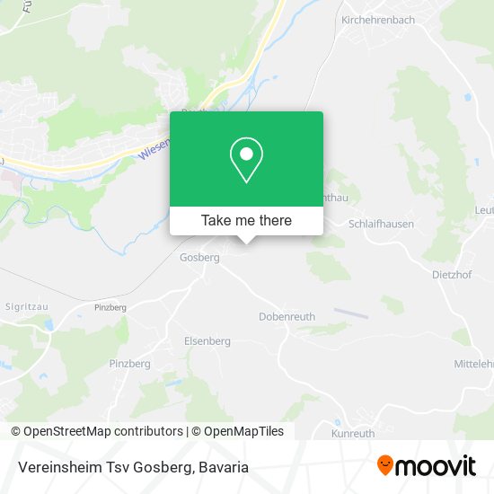 Vereinsheim Tsv Gosberg map