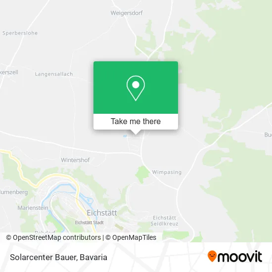 Карта Solarcenter Bauer