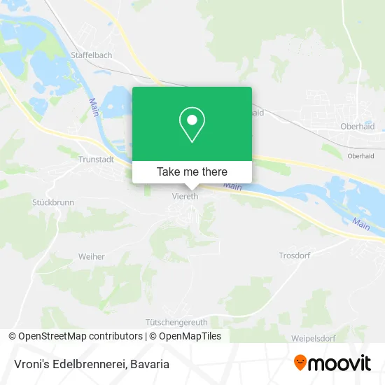 Карта Vroni's Edelbrennerei