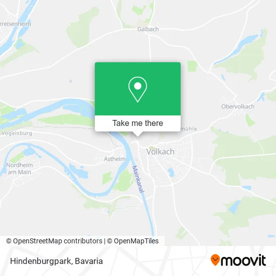 Карта Hindenburgpark