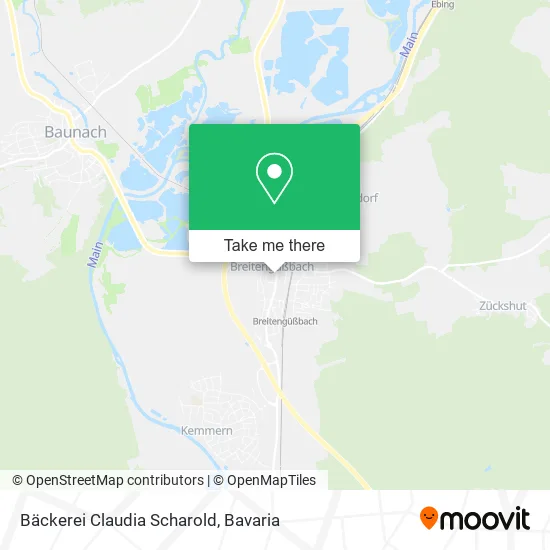 Карта Bäckerei Claudia Scharold