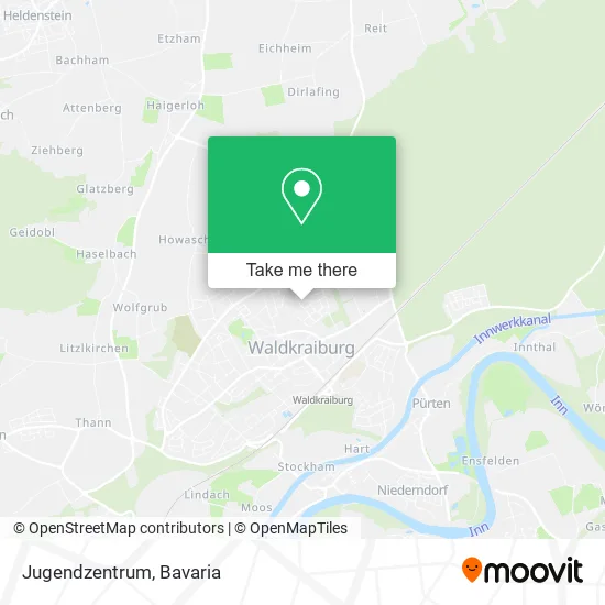 Карта Jugendzentrum