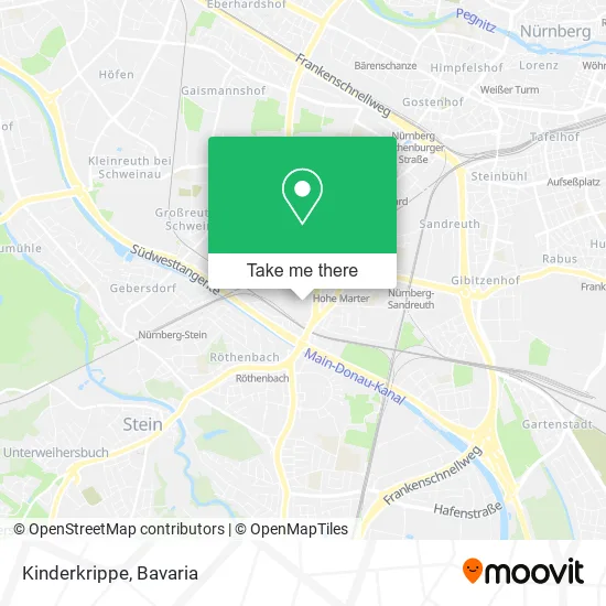 Карта Kinderkrippe