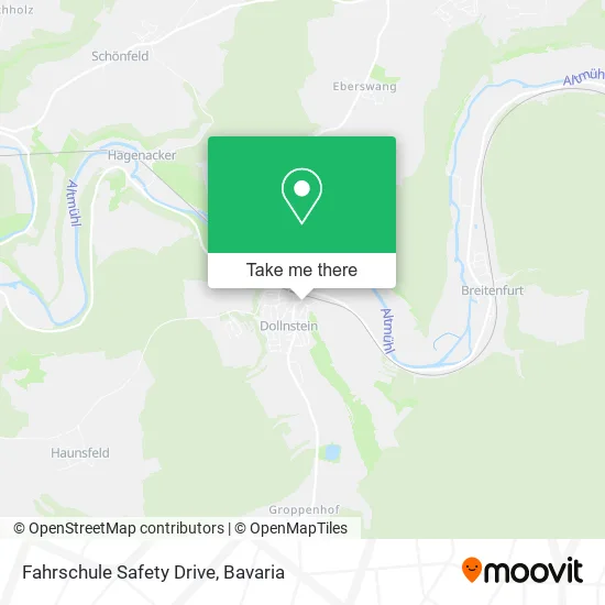 Карта Fahrschule Safety Drive