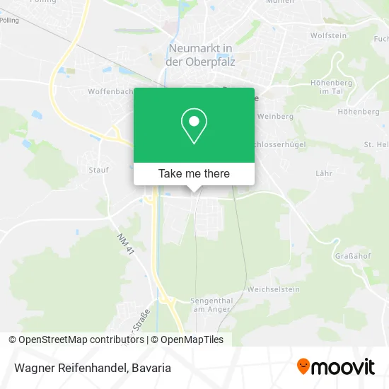 Карта Wagner Reifenhandel