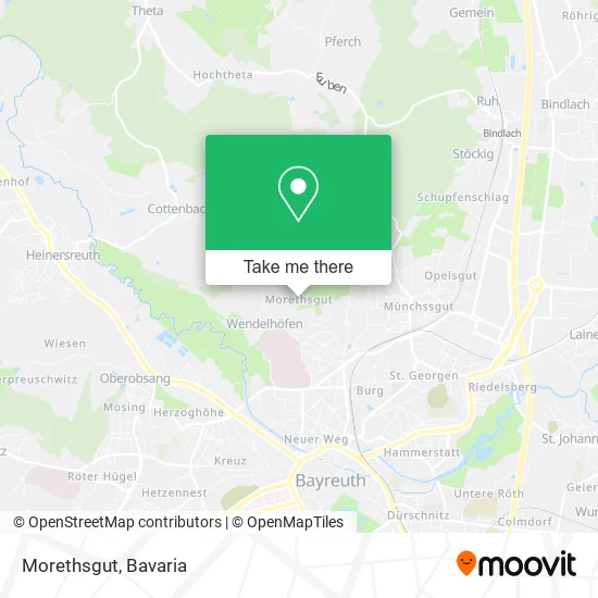 Карта Morethsgut