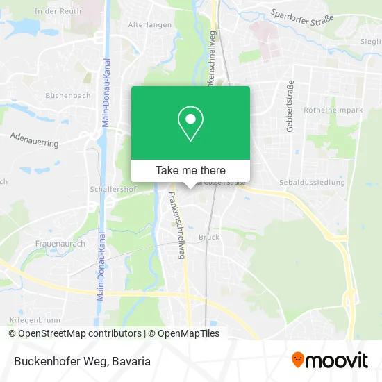 Карта Buckenhofer Weg