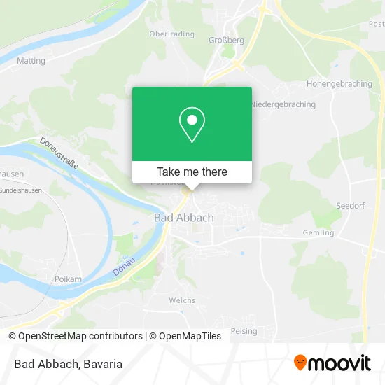 Карта Bad Abbach