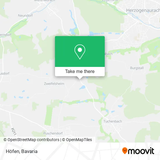 Карта Höfen
