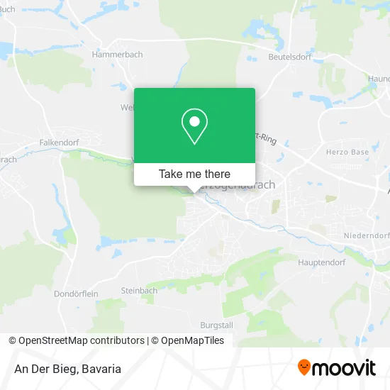 Карта An Der Bieg