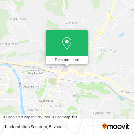 Карта Kinderstation Seestern