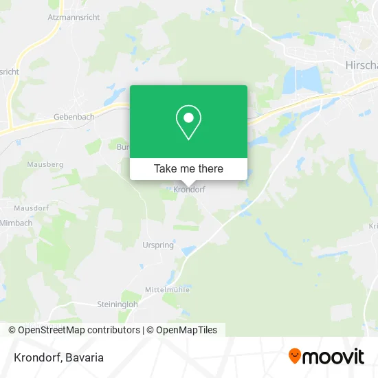 Карта Krondorf