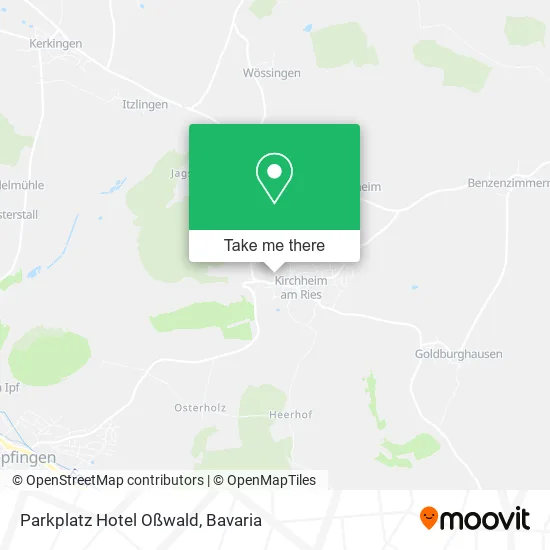 Карта Parkplatz Hotel Oßwald