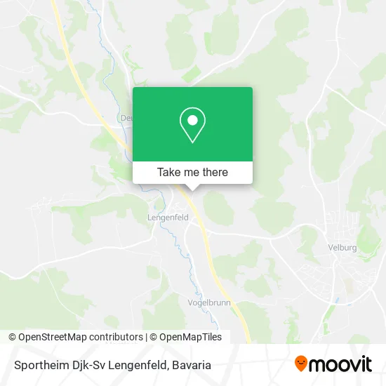 Карта Sportheim Djk-Sv Lengenfeld