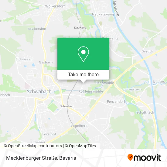 Карта Mecklenburger Straße
