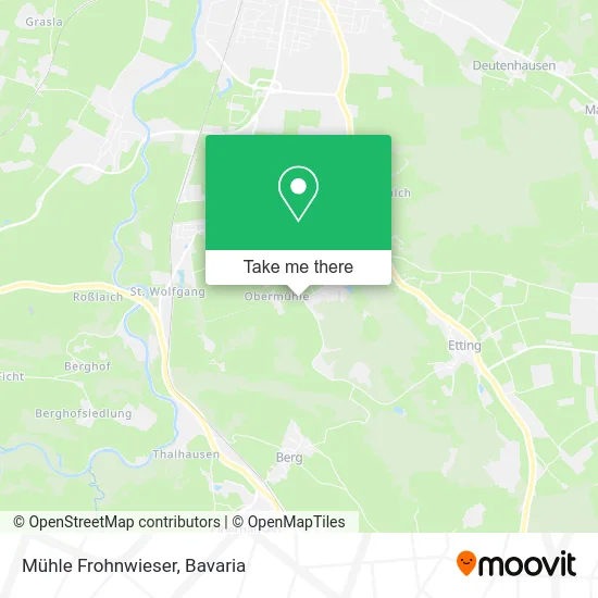 Карта Mühle Frohnwieser