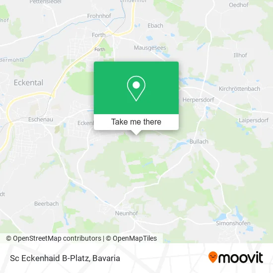 Карта Sc Eckenhaid B-Platz